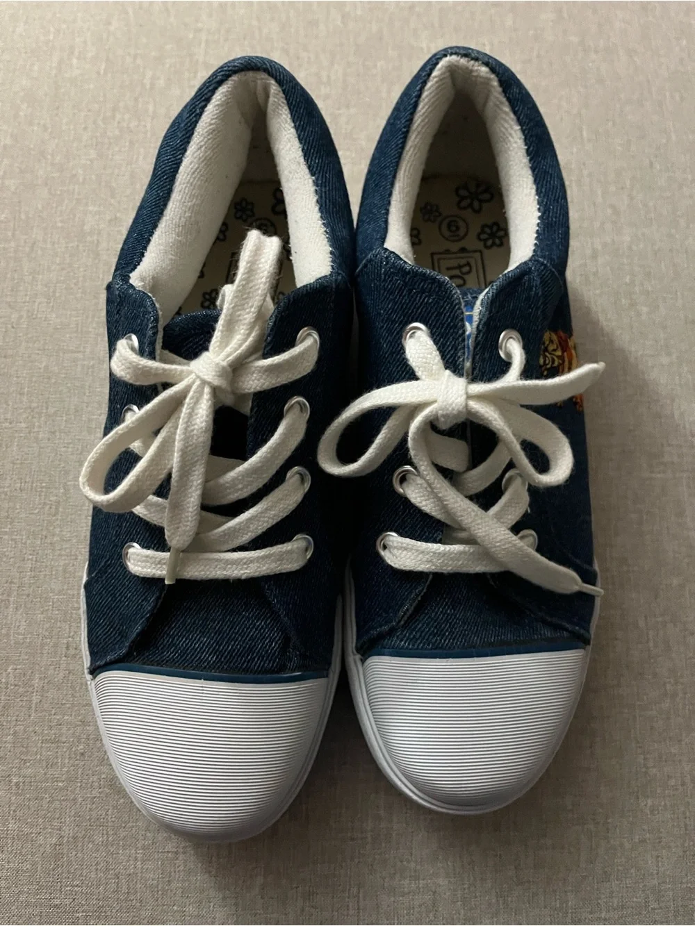 Winnie the Pooh denim sneakers